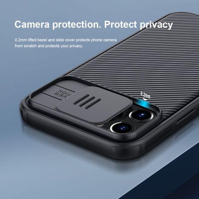 Produktbild Nillkin CamShield Series Hardcase Hülle (Apple iPhone 12 Pro, Apple iPhone 12)