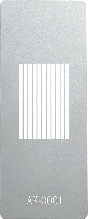 Actual product image Godox AK GS4 Metal GOBO Set for AK R21 (Flash unit spare parts)