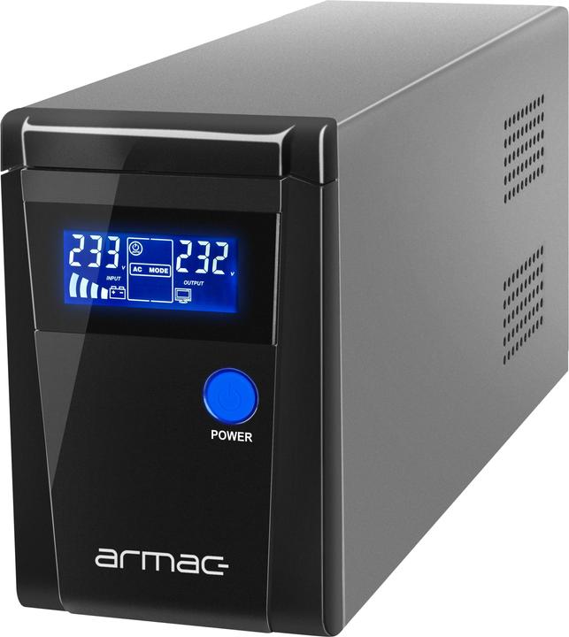 Image du produit Armac Alimentation de secours UPS PURE SINE WAVE OFFICE LINE-INTERACTIVE O/650E/PSW (650 VA, 390 W, Line-interactive Onduleur)