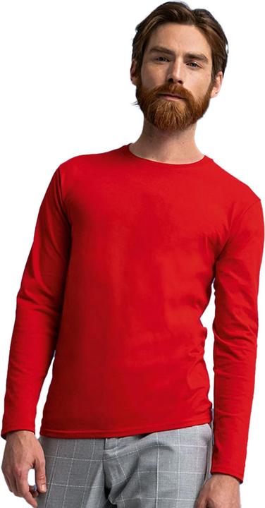 Actual product image Fruit of the Loom Mens Iconic Long-Sleeved T-Shirt (XL)