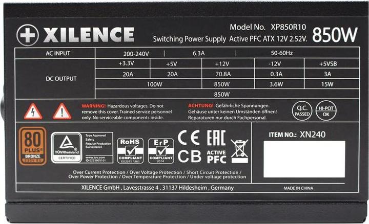 Produktbild Xilence XN240 (850 W)