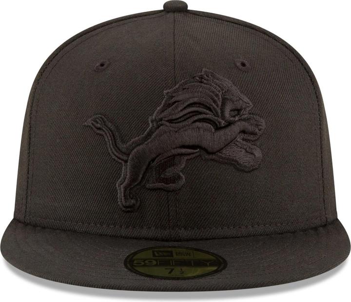 Produktbild New Era 59Fifty Cap - NFL BLACK Detroit Lions - 7 1/4 (7 1/4)