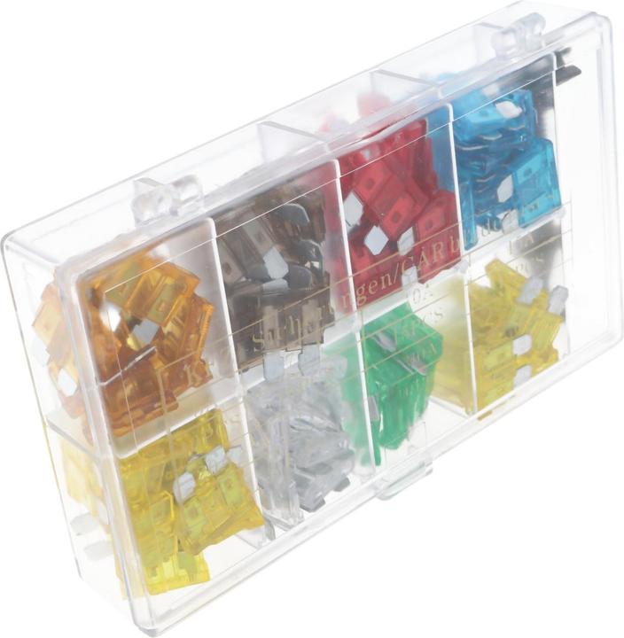 Image du produit AccuCell Assortiment de fusibles automobiles 101 pièces fusibles plats