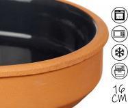Produktbild La Dehesa Set 4 Steingut-Töpfe 16 cm Farbe schwarz (16 cm)