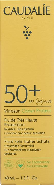 Image du produit Caudalie Vinosun Fluide (Crème solaire visage, SPF 50, 40 ml)