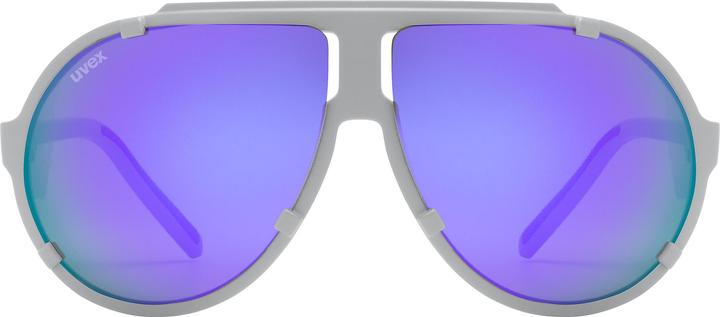 Actual product image Uvex Sports esntl pina (Grey Matt, Mirror Purple)