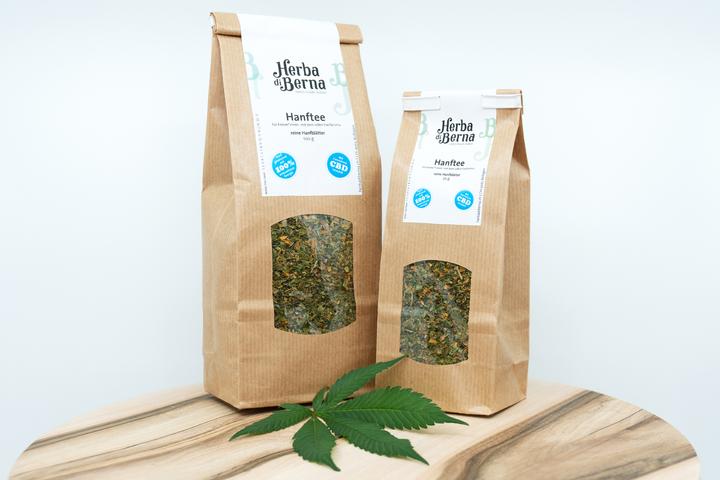 Produktbild Herba di Berna Hanftee (100 g)