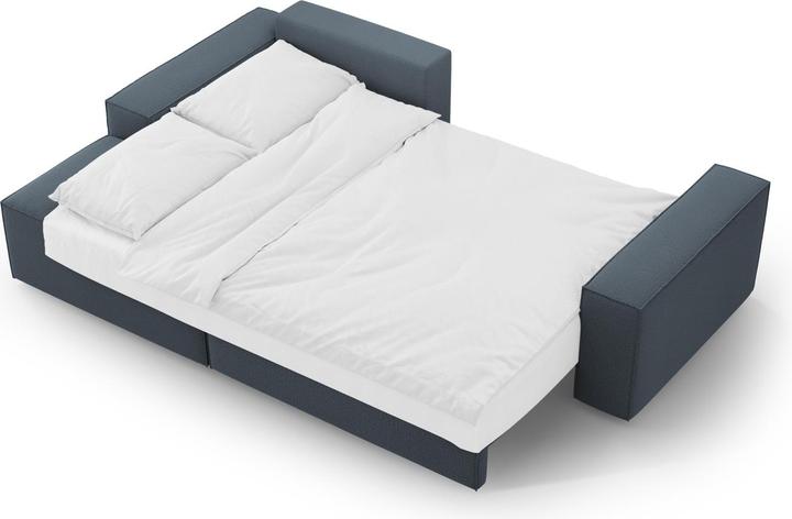 Image du produit Micadoni Canapé D'Angle Gauche Convertible Avec Coffre De Rangement, "Jodie", 3 Places, 246x151x86 Fabriqué e (Canapé d'angle)