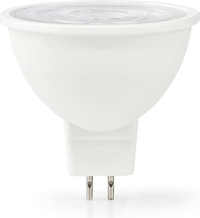 Produktbild Nedis LBGU53MR162 LED-Lampe GU5.3 Spot 5.8 W 450 lm 2700 K Warmweiss Klar Anzahl der Lampen in der V (GU5.3, 5.80 W, 450 lm, 1 x, G)