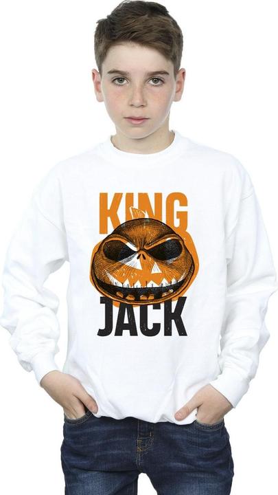Immagine prodotto Disney The Nightmare Before Christmas King Jack Felpa Ragazzi (140, 146)
