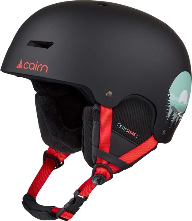 Actual product image Cairn Darwin Mat Black Ride black-red (51 - 52 cm, M)
