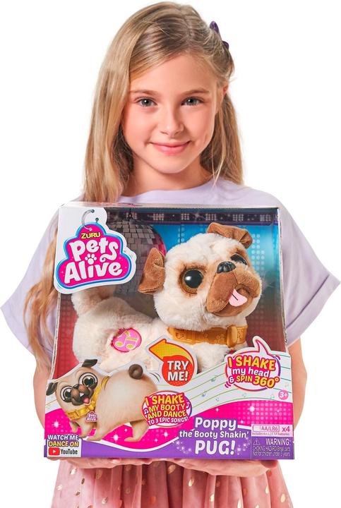 Produktbild Magni Pets Alive Mops Poppy interaktiv (29 cm)