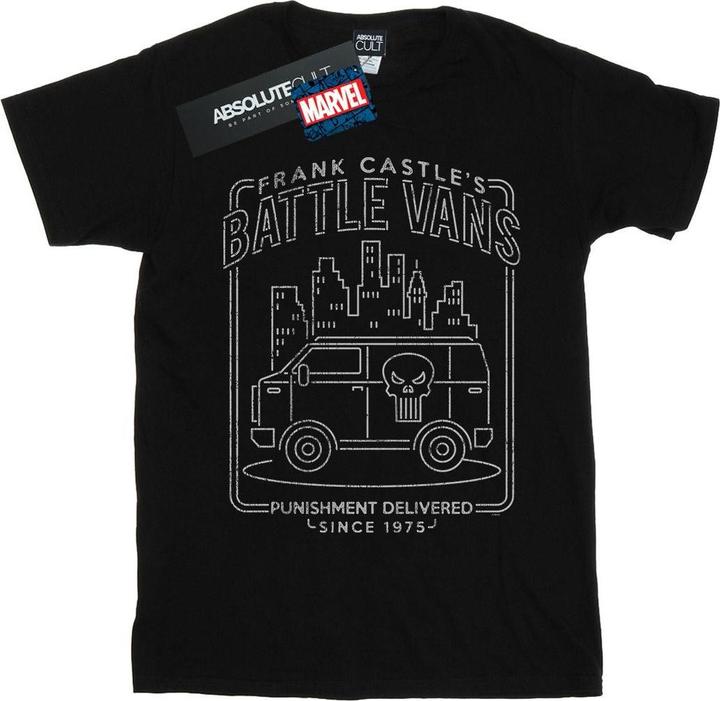 The Punisher Frank Castle's Battle Vans TShirt (5XL)