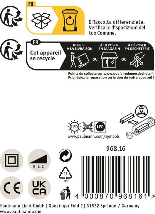 Image du produit Paulmann URail Lento (4130 lm)