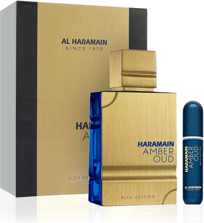 Actual product image Al Haramain Amber Oud Bleu Edition by Eau de Parfum Spray 60 ml (Eau de parfum, 60 ml)