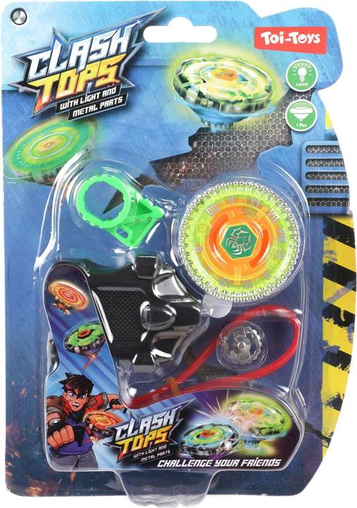 Actual product image Sombo Assorted metal spinning tops