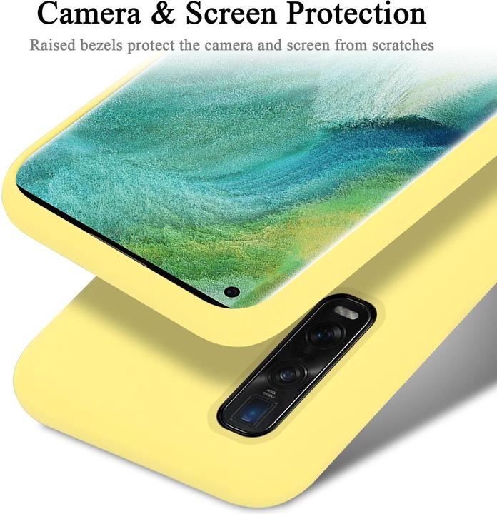 Produktbild Cadorabo TPU Liquid Silicone Case Hülle für Oppo FIND X2 PRO (Oppo Find X2 Pro)