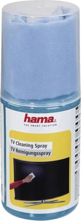 Productafbeelding Hama Beeldschermreiniger, spray + reinigingsdoekje, 200 ml, TV + kantoor (1 x)