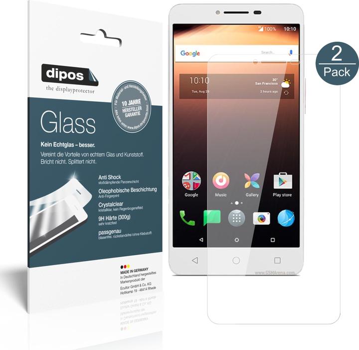Immagine prodotto Dipos Pellicola Protettiva Anti-Shock (1 Pezzo/i, Alcatel A3 XL)