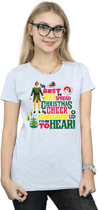 Image du produit Elf - T-shirt CHRISTMAS CHEER - Femme (S)