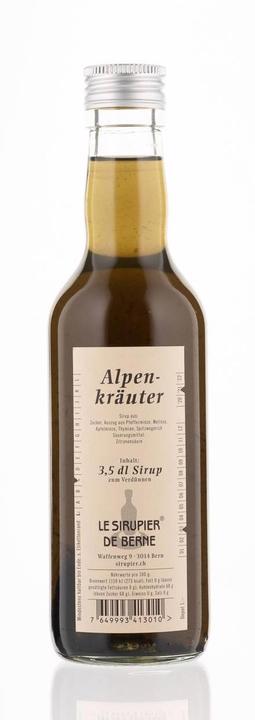 Produktbild Sirupier de Berne Alpenkräuter Sirup 35 cl Le Fl.Depot Fr. 1.- (24 x 35 cl)