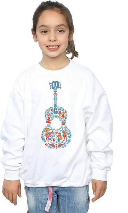 Produktbild Disney Coco Guitar Pattern Sweatshirt Mädchen (140, 146)