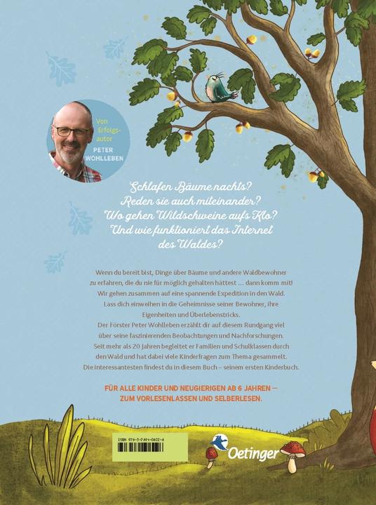 Actual product image Hörst du, wie die Bäume sprechen? Eine kleine Entdeckungsreise durch den Wald (German, Peter Wohlleben, 2017)