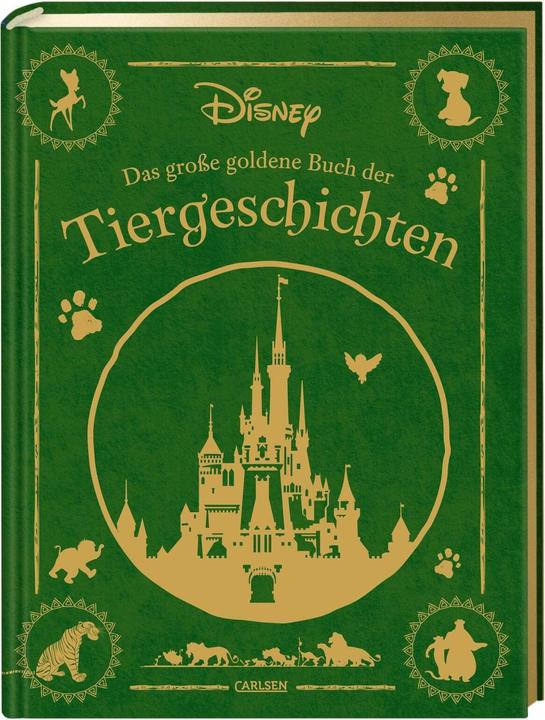 Actual product image Disney: Das grosse goldene Buch der Tiergeschichten (German, Walt Disney, 2022)