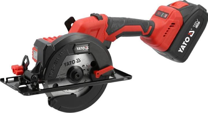 Actual product image Yato PILARKA TARCZOWA 18V 140 MM 2*4AH