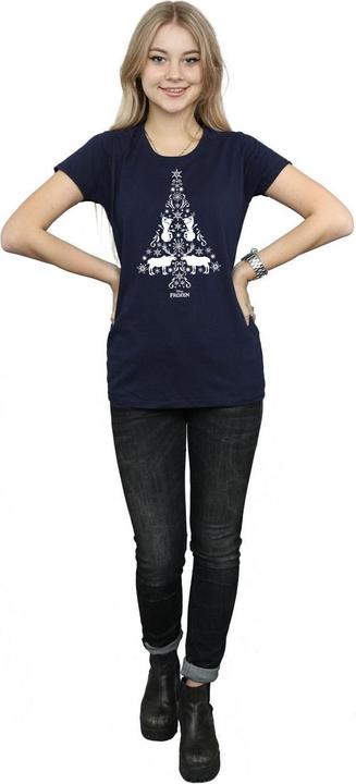 Immagine prodotto Disney Frozen Christmas Tree Maglietta Donna (XL)
