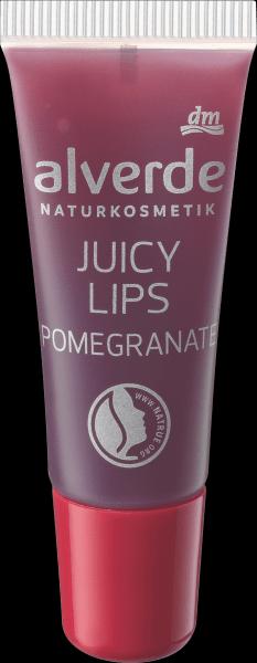 Image du produit dm alverde Gloss pour les lèvres Juicy Lips Pomegranate