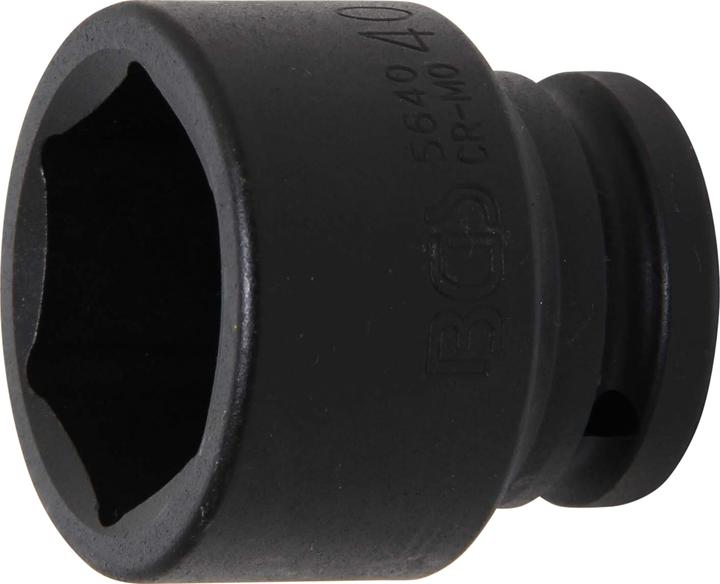 Actual product image BGS Impact Socket, Hexagon 20 mm (3/4") Drive 40 mm (40 mm)