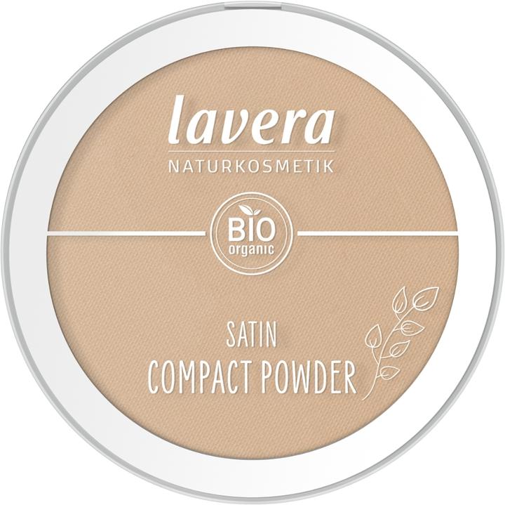 Lavera Poudre compacte satinée (Compact Powder) 9.5 g - Teinte : 03 Tanned (03 Tanned)