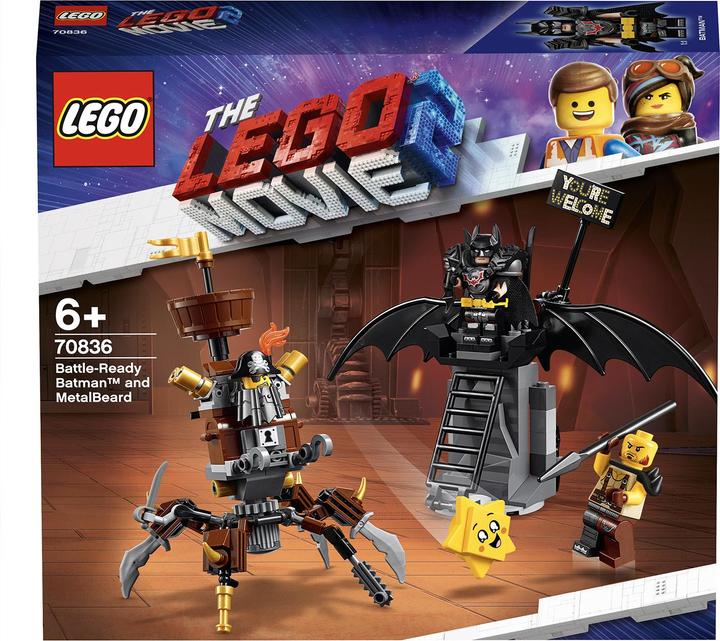 Immagine prodotto LEGO Pronti all'azione Batman e Barba di Ferro (70836)