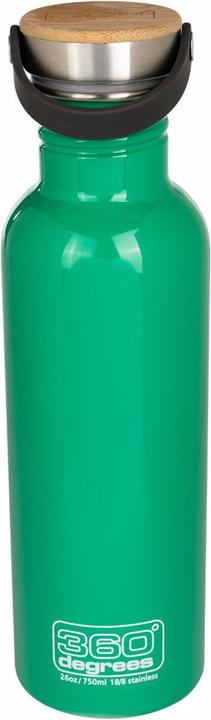 Produktbild 360° degrees Stainless Drink Bottle Bamboo Cap (0.75 l)