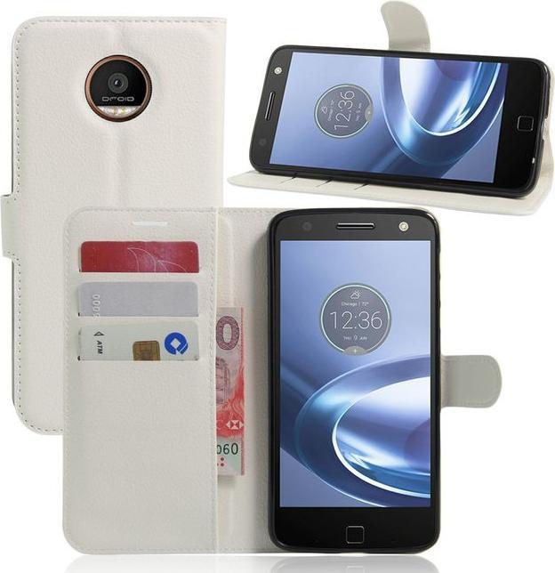 Actual product image MU Classic Leather cover with litchite texture (Motorola Moto Z Play)