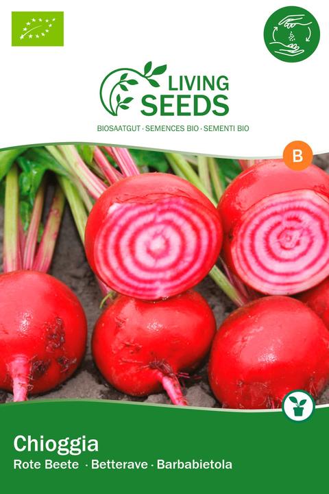 Image du produit Living Seeds Beterave, Chioggia (Graines de légumes)