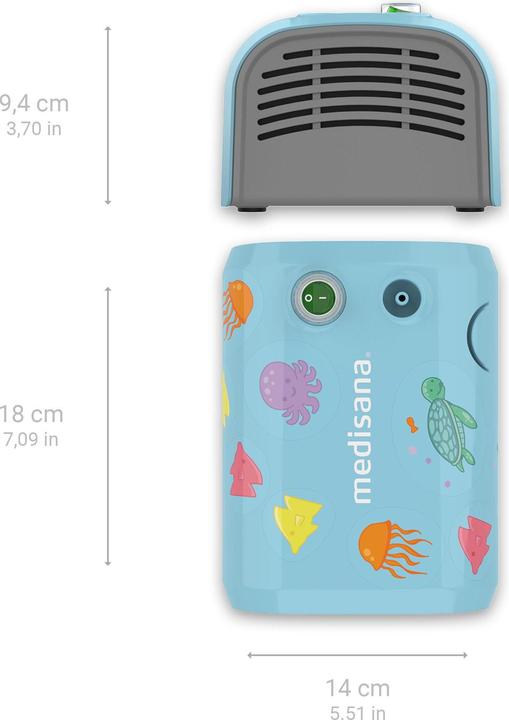 Actual product image Medisana IN 155 Inhaler