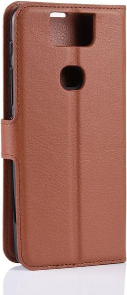 Actual product image MU Classic Litchi Leather Bookcover Series (Asus Zenfone 6)