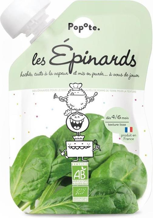 Image du produit Popote Quetschie Spinat BIO (120 g)