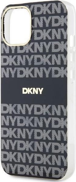 Immagine prodotto DKNY DKHMP15MHRHSEK Custodia rigida per iPhone 15 Plus / 14 Plus 6,7" in acciaio/ nero IML Mono e (Apple iPhone 15 Plus)