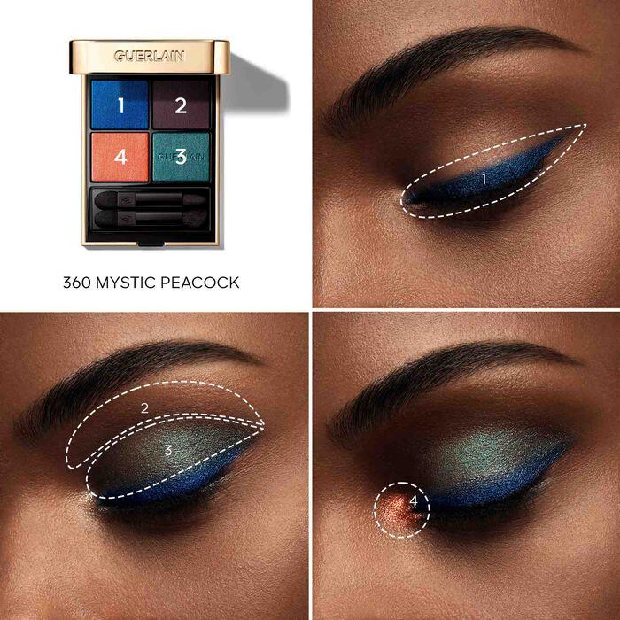 Immagine prodotto Guerlain Ombres G Ombretti 4 Colori 360 Mystic Peacock (Pavone mistico)