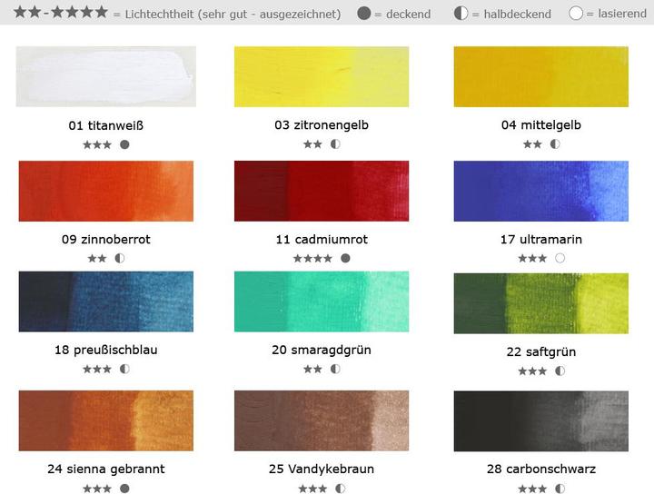 Image du produit Magi-Wap Huile de base ARTIST 12 x 200 ml (Multicolore, 2400 ml)