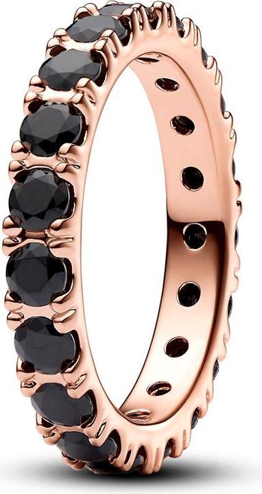 Image du produit Pandora Ligne noire étincelante Anneau d'éternité (50)