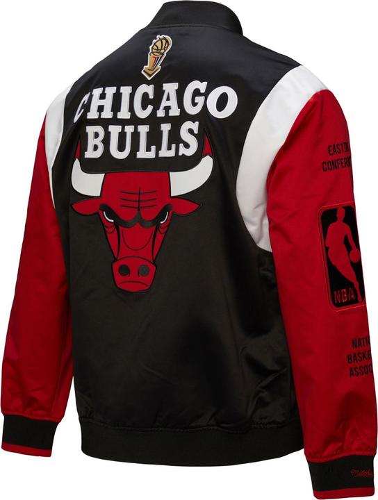 Image du produit Mitchell & Ness M&N Heavyweight Satin Veste NBA Chicago Bulls (L)