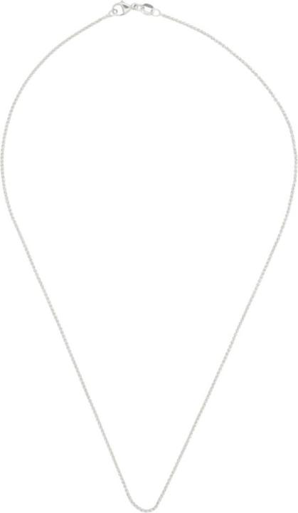 Actual product image Muau Pigtail (375/9K white gold, 50 cm)
