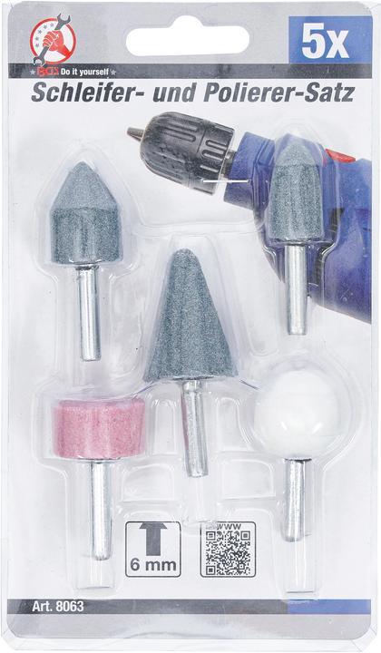 Actual product image BGS Sander and Burnisher Set 5 pcs.