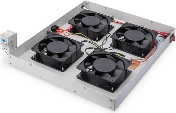 Actual product image Digitus Fan unit for variable 483 mm (19") installation