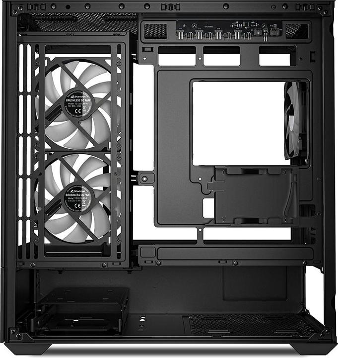 Actual product image Sharkoon MK6 RGB Black mATX (black) (Mini-ITX, mATX)