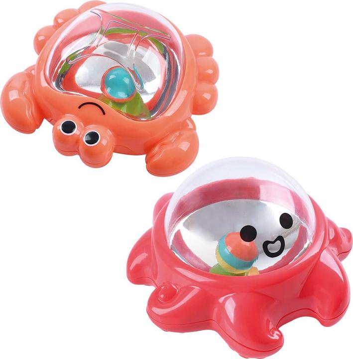 Immagine prodotto Play Tub Twinklers - granchio e polipo, 2 pezzi.